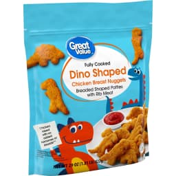 Great Value Dino Shaped Chicken Breast Nuggets, 29 oz (Frozen) - Thumbnail 7