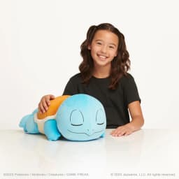 Pokemon Squirtle Sleeping Plush - 18-Inch Premium Plush in Sleeping Pose - Thumbnail 2
