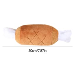 kladzum Dog Toys Small Dog -Chicken Leg Toy Sound Dog Toy Interactive Dog Toys Pet Supplies - Thumbnail 3