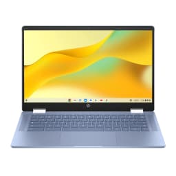 HP Chromebook x360 14 inch FHD IPS Touch 2-in-1 Laptop Intel Processor N100 4GB RAM 64GB eMMC - Sky Blue - Thumbnail 3