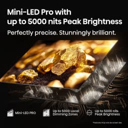 Hisense 75\" Class U8 Series Mini-LED ULED 4K UHD Google Smart TV (75U8QG, 2025 Model) - QLED, Native 165Hz - Thumbnail 6