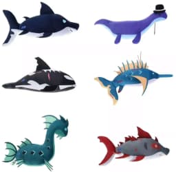 Fisch — Mystery Deluxe Plush — Assortment — Series 1 — Includes DLC Code — Officially Licensed - Thumbnail 2