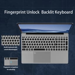 15.6 Inch Molegar Laptop with Intel N5100 Processor, 8GB RAM 256GB SSD, FHD IPS Screen - Thumbnail 7