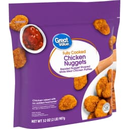 Great Value Fully Cooked Chicken Nuggets, 32 oz (Frozen) - Thumbnail 10