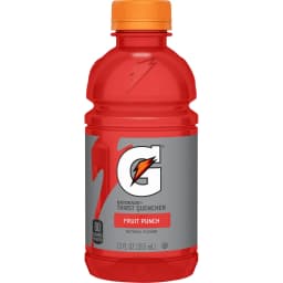 Gatorade Thirst Quencher Fruit Punch Sports Drinks, 12 fl oz, 12 Count Bottles - Thumbnail 3
