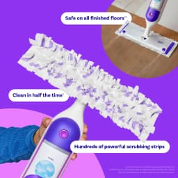 Swiffer Power Mop Pad Refills, Unscented, 5 Count - Thumbnail 3