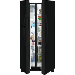 Frigidaire FRSS2323AB 22 Cu. Ft. Black Side-By-Side Refrigerator - Thumbnail 4