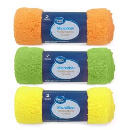 Great Value Multipurpose Microfiber Household Cleaning Cloth, Wipe, 2 Count, Multicolor - Thumbnail 3