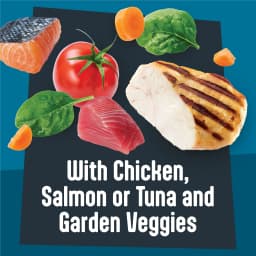 Friskies Fully Load’d Chicken, Salmon, & Tuna Flavor Chunks Wet Cat Food Variety Pack, 5.5 oz. Cans (12 Pack) - Thumbnail 3