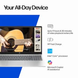 HP Newest 15 15.6" Full HD Laptop Computer For Student and Business, Intel Core i3-N305, 16GB RAM, 256 GB PCIe SSD - Thumbnail 7