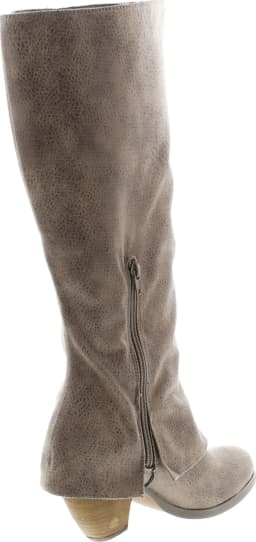 Not Rated Womens Sassy Classy Lace Detail Stacked Heel Knee-High Boots - Thumbnail 5