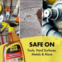 Goo Gone Pro-Power Heavy Duty Tape, Adhesive & Grease Remover Spray Gel, Orange Citrus Scent, 24 oz, 1 count - Thumbnail 5