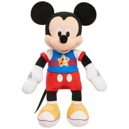 Disney Junior Mickey Mouse Funhouse Singing Fun Mickey Mouse 13 Inch Lights and Sounds Feature Plushie, Sings The Wiggle Giggle Song Baby and Toddler - Thumbnail 1
