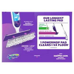 Swiffer Power Mop Pad Refills, Unscented, 5 Count - Thumbnail 10