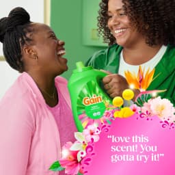 Gain Laundry Detergent Liquid, Now with Odor Defense, Happy Hibiscus Scent, 81 fl oz, 61 Loads - Thumbnail 10