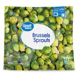Great Value Brussels Sprouts, 12 oz Bag (Frozen) - Thumbnail 1