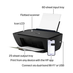 HP DeskJet 2952 Wireless All-in-One Color Inkjet Printer, 3 Months Free Instant Ink, Black - Thumbnail 13