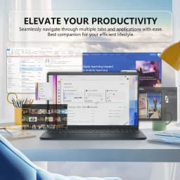Dell Inspiron 3535 Touchscreen Laptop - with 2024 Office Lifetime & External DVD Drive - Thumbnail 2