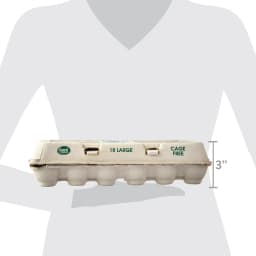 Great Value Large Cage-Free White Eggs 18 Count - Thumbnail 4