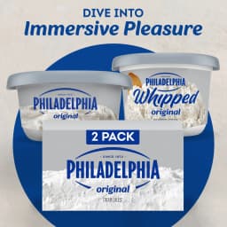 Philadelphia Cream Cheese, 2 Blocks, for Recipes and Baking, Original, No Artificial Preservatives, Flavors or Dye, 8 oz - Thumbnail 7