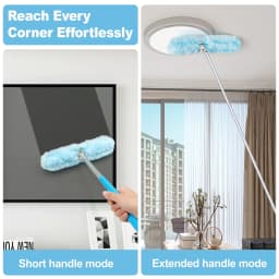 JEHONN Duster with 6 ft Extension Pole, 10 Refills - Thumbnail 2