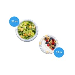 Great Value Everyday Disposable Paper Bowls, 10 oz, 50 Count - Thumbnail 5