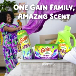 Gain Odor Defense Liquid Fabric Softener, Freshness + Odor Protection, Super Fresh Blast Scent, 35 fl oz, 48 Loads - Thumbnail 10