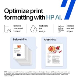 HP DeskJet 2942 Wireless All-in-One Color Inkjet Printer, 6 Months Free Instant Ink, Bristol Blue - Thumbnail 3
