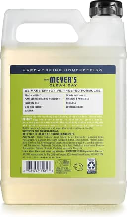 Mrs. Meyer's Dish Soap Variety, 1 Dish Soap, 1 Dish Soap Refill, Lemon Verbena, 1 CT Variety Pack - Thumbnail 5