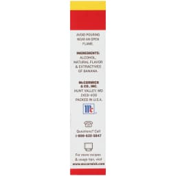McCormick Non-GMO Gluten Free Banana Extract, 2.0 fl oz Box - Thumbnail 10