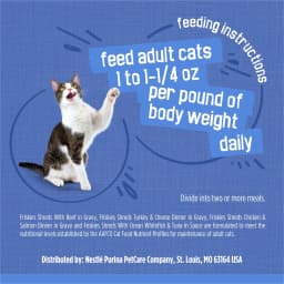 Purina Friskies Shreds Variety Pack, Wet Cat Food, 5.5 oz Cans, 32 Pack - Thumbnail 11