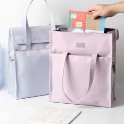 Vivcore Portable File Box With Handle Hanging File Tote Bag With Lids Collapsible Filing Box Plastic Document Organizer Fireproof Document Box File - Thumbnail 8