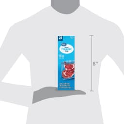 Great Value Freezer Guard Double Zipper Quart Freezer Bag, 25 Count - Thumbnail 8
