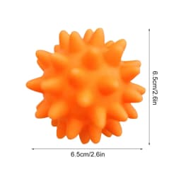Spike Ball Cat & Dog Toy - Interactive Pet Chew Toy with Massaging Spikes for Dental Health - Durable, Safe Pet Toy for Cats & Dogs - Promotes Play - Thumbnail 7