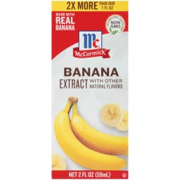 McCormick Non-GMO Gluten Free Banana Extract, 2.0 fl oz Box - Thumbnail 1