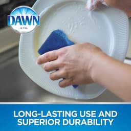 Dawn Non-Scratch Kitchen Dish Sponges, Blue (Pack of 9) - Thumbnail 4