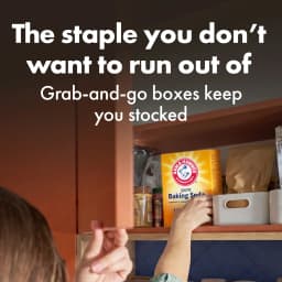 ARM & HAMMER Baking Soda for Cooking, Cleaning, Laundry, Deodorizing, & More, 1 lb Box - Thumbnail 3