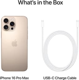 Restored Apple iPhone 16 Pro Max - Carrier Unlocked - 256GB Desert Titanium - Thumbnail 5