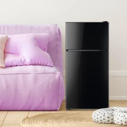 TACOOL 2.35 Cu.ft Small Mini Refrigerator for Office Compact Dual Door Fridge Egg Trey Low Noise, Black - Thumbnail 4