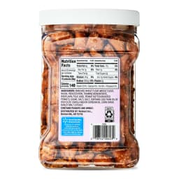 Great Value Peanut Butter Filled Pretzel, 24 oz (Resealable Container) - Thumbnail 5