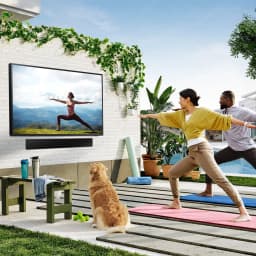 Samsung QN65LST9DA 65" 4K The Terrace Full Sun QLED UHD Outdoor Smart TV (2024) - Thumbnail 4