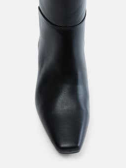 Scoop Women’s Two Tone Kitten Heel Knee High Boots, Wide Width Available - Thumbnail 6