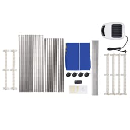 Electric Portable Clothes Dryer Travel Dryer Machine Clothes Dryer for Apartment 110v 0-240 min 1200-1500W Load Weight 30kg/66.14lbs Safety - Thumbnail 5