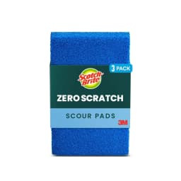 Scotch-Brite Zero Scratch Scour Pads, 3 Pack - Thumbnail 1