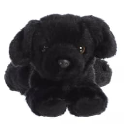 Aurora - Small Black Mini Flopsie - 8" Blackie - Adorable Stuffed Animal - Thumbnail 4