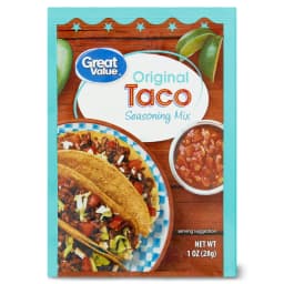 Great Value Taco Seasoning Mix, Original, 1 oz - Thumbnail 1