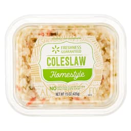 Freshness Guaranteed Homestyle Cole Slaw, 15 oz Small Tub (Refrigerated) - Thumbnail 5
