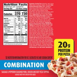 Totino's Party Pizza, Combination, Thin Crust, 20g Protein, 42.8 oz, 4 Count (Frozen) - Thumbnail 9