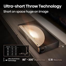 Restored Hisense L9Q TriChroma 4K Ultra Short Throw Laser TV Projector, Dolby Vision, Dolby Atmos - Thumbnail 5