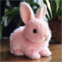 My Realistic Bunny 2025 Easter Real Lifelike Bunny Rabbits That Move Bunbi Hopping Moving Robot Bunny Cute Stuffed Bunny Plush Animals Interactive - Thumbnail 7